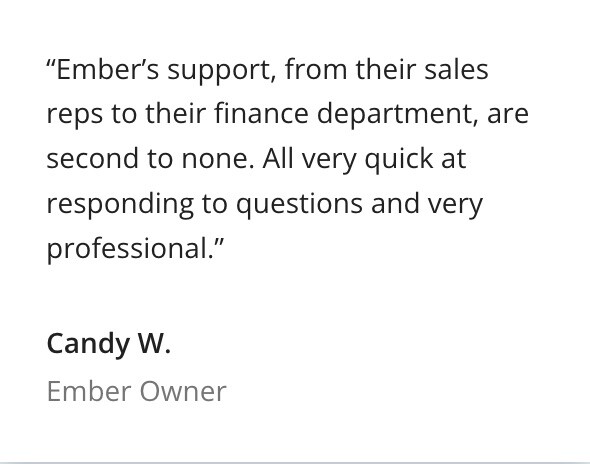 Ember Review Candy W
