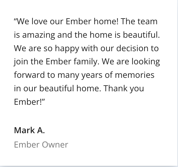 Ember Review Mark A
